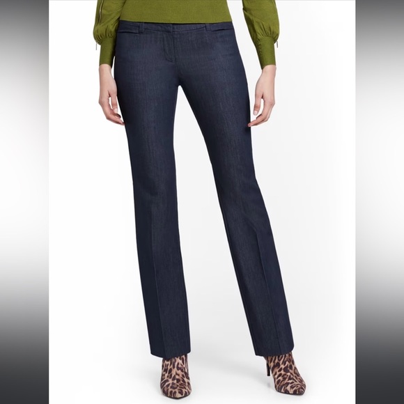 New york and company stretch denim trousers - Picture 1 of 6